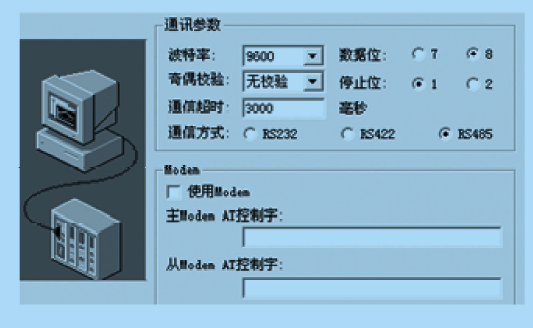 組態(tài)王通訊參數(shù)配置圖 組態(tài)王通訊參數(shù)配置圖