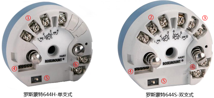 644溫度變送器接線圖 644溫度變送器接線圖