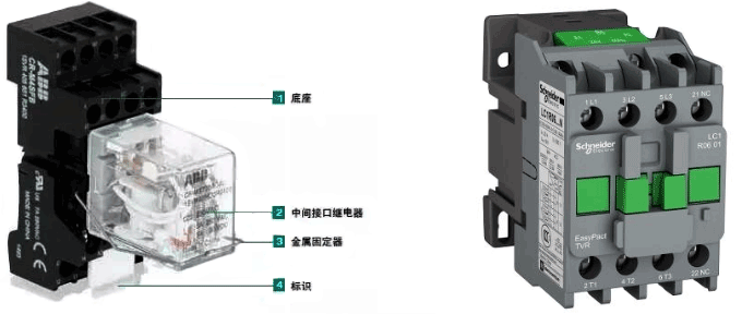 中間繼電器和接觸器 中間繼電器和接觸器