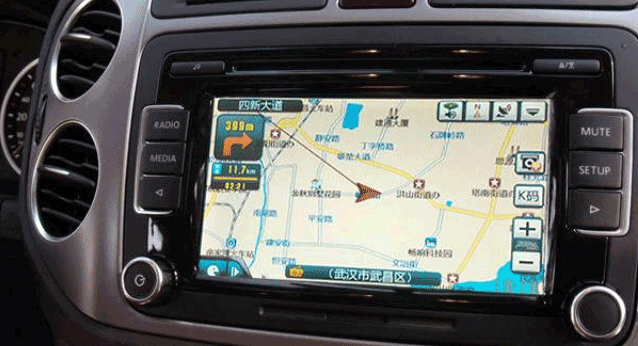 汽車導航用的GPS裝置 汽車導航用的GPS裝置