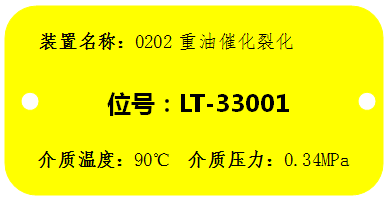SIS聯(lián)鎖回路中的閥、變送器的儀表標(biāo)識(shí)牌